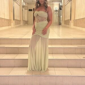 sierra glitter maxi dress Light Blue Glitter Maxi Dress in cups and boning provide structure and support Sierra - Black Patterned Sequin